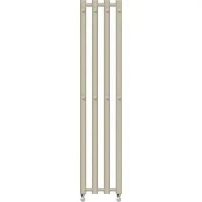 Wybór klientów Radox Kolona W Round grzejnik łazienkowy dekoracyjny 100x26 cm podłączenie dolne piaskowy jasny RX-KLO.YW370F.1000.4