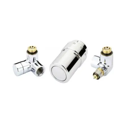 Cena promocyjna Danfoss X-tra Collection zestaw termostatyczny prawy dwa zawory + głowica 013G4003