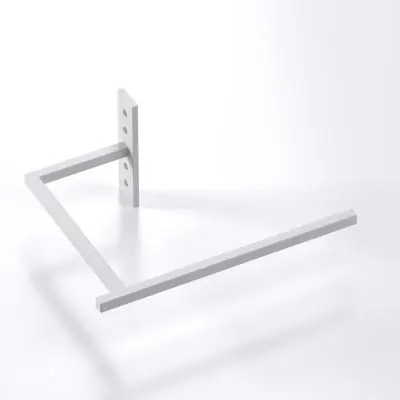 Wysoka jakość Kermi Niva N2L1 poręcz do grzejnika 24 cm biała ZC01160017