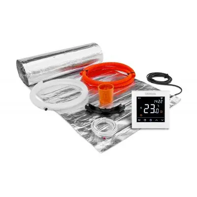 Dodaj do koszyka Thermoval WT 2010 mata grzewcza 3 m2 150 W/m2 z termoregulatorem TVT 30 BB WiFi białym