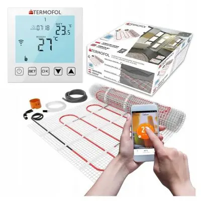 Bestseller Termofol TF-HM zestaw mata grzewcza 10 m2 z termoregulatorem TF-WIFI TF-HM-150.100.WIFI