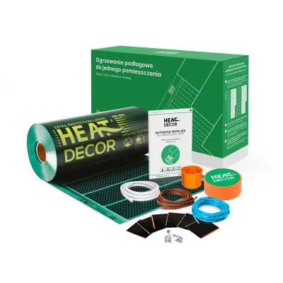 Heat Decor HD-EPL folia grzewcza 4 m2 80 W/m2 Z/EPL40/BT/BX/8 Ekspresowa dostawa