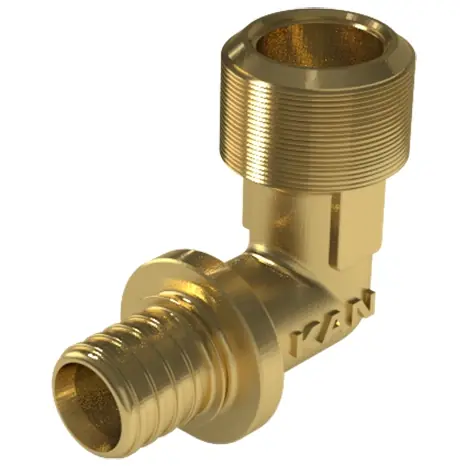 Kolano 90° mosiężne GZ ultraLINE - 20 R1/2" KAN-THERM Kup teraz