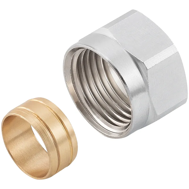 Oferta limitowana Śrubunek mosiężny do rury Cu O15 - G1/2" KAN-THERM
