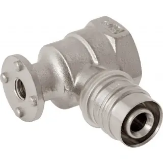 Kolano zapr. ustalone WL 16x1/2" GW Nowość