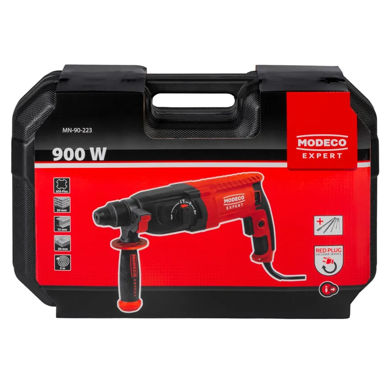 Nowy MŁOTOWIERTARKA SDS-PLUS 900W, 30MM, 3.2J