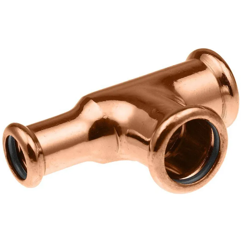 Oferta czasowa Trójnik redukcyjny Copper - 22/18/22 (S) KAN-THERM