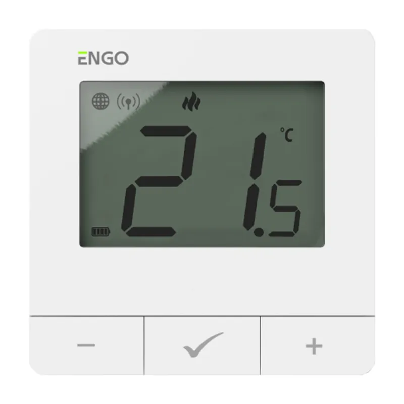 E25-BATW - regulator temperatury, bateryjny, biały, ZigBee/868MHz, natynkowy Zniżka
