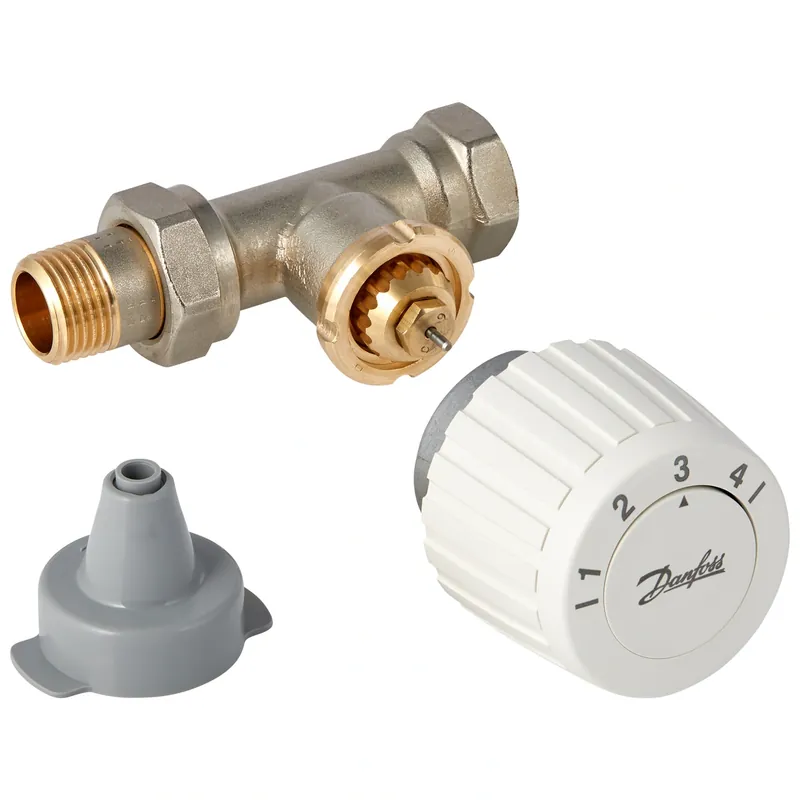 ZESTAW RTL GŁOWICA 003L1040 DANFOSS + ZAWÓR FJVR DN15 003L1013 PROSTY Tylko dziś