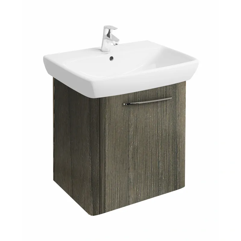 Oferta limitowana NOVA PRO Zestaw umywalka 65cm + szafka biały połysk (DWZ)