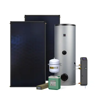 Darmowy zwrot Zestaw solarny Komfort Max HX200-2KS2100.S209 kolektory słoneczne