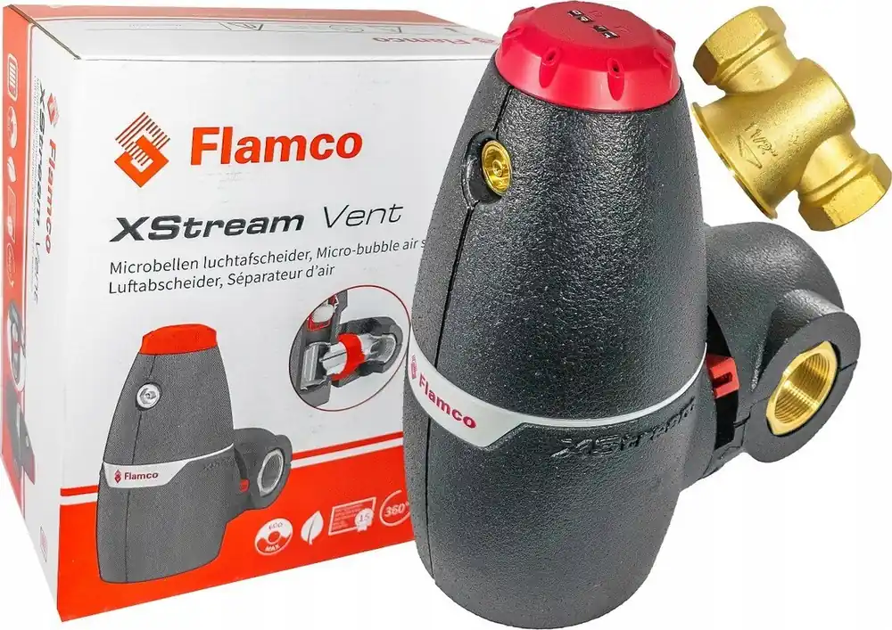 Kup online SEPARATOR FILTR POWIETRZA 1 1/2" DN40 XStream Vent FLAMCO IZOLOWANY SOLIDNY 11004