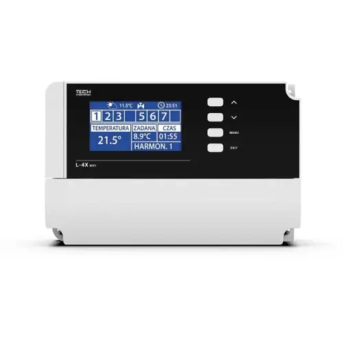 TECH LISTWA DO STEROWANIA OGRZEWANIA PRZEWODOWO-BEZPRZEWODOWA L-4X WIFI (8 SEKCJI) Oferta czasowa