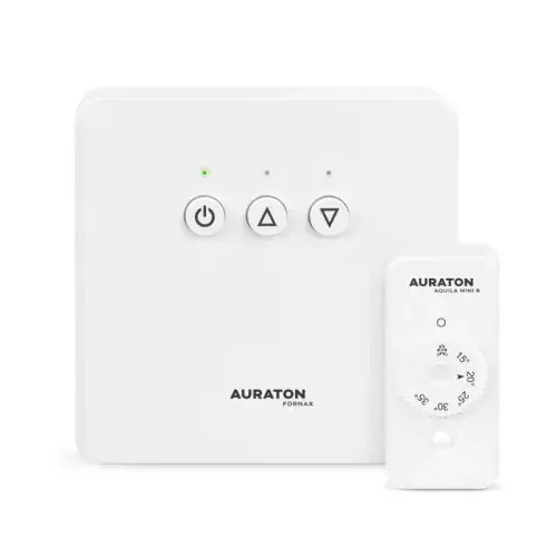 AURATON BEZPRZEWODOWY, DOBOWY REGULATOR TEMPERATURY ZE STEROWNIKIEM URZĄDZENIA GRZEWCZEGO AQUILA MINI SET Rabat