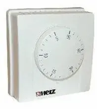 HERZ MECHANICZNY TERMOSTAT POMIESZCZENIA - 3 F791 00 Łatwy zwrot