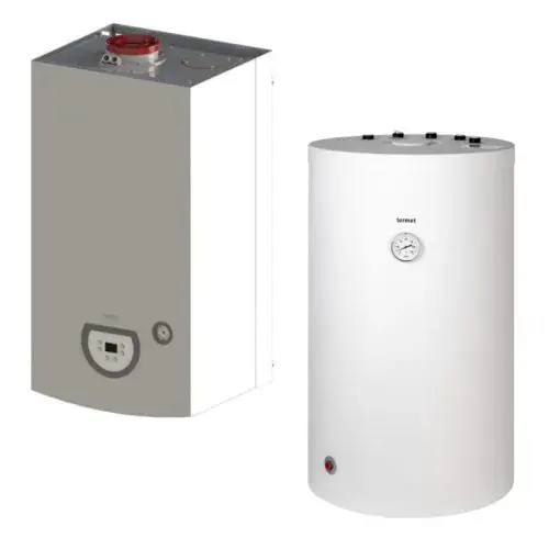 Darmowy zwrot TERMET PAKIET KOCIOŁ SILVER PRO 1-FUNKCYJNY 20 KW + ZASOBNIK SWK 120 L - AUTORYZOWANY DYSTRYBUTOR !!!