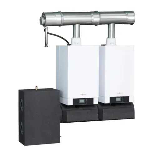 Bestseller VIESSMANN KASKADA 2X VITODENS 200-W O ŁĄCZNEJ MOCY 120 KW Z RAMĄ MONTAŻOWĄ ŚCIENNĄ B2HAI48