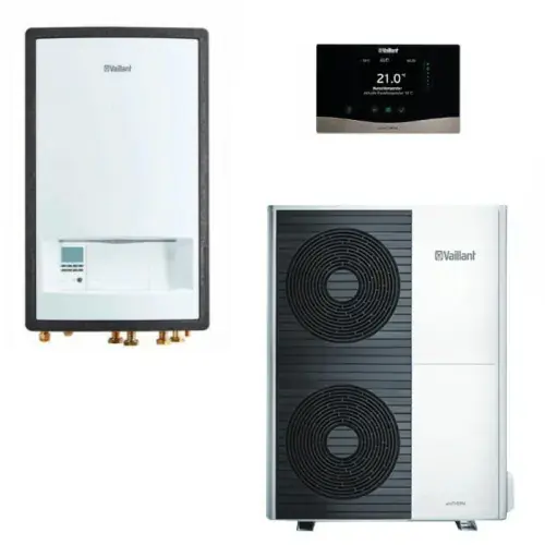 VAILLANT VWL 125/5AS + VWL 127/5IS + VRC 720 SENSOCOMFORT - ZESTAW Z POMPĄ CIEPŁA POWIETRZE/WODA AROTHERM SPLIT 11,9 KW 400 V 0010044153 Najlepsza cena