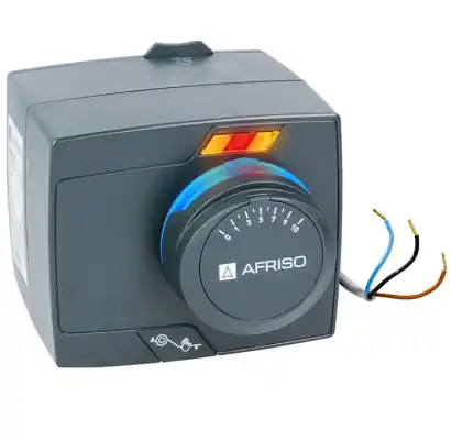 AFRISO ARM 323 PROCLICK SIŁOWNIK ELEKTRYCZNY DO STEROWANIA ZAWORAMI OBROTOWYMI (3-pkt; 60 s; 6 NM; 230 V AC) 14 323 10 Wyprzedaż