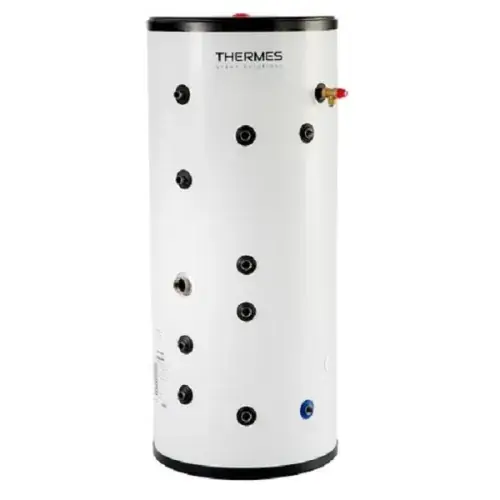 Łatwy zwrot THERMES TSMI400S BIWALENTNY NIERDZEWNY PODGRZEWACZ C.W.U 400L Z DWIEMA 1,2/08M2 WĘŻOWNICAMI