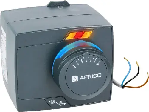 AFRISO ARM 992 PROCLICK SIŁOWNIK ELEKTRYCZNY DO STEROWANIA ZAWORAMI OBROTOWYMI (Proporcjonalne; 60/120 s; 6 NM; 24 V AC/DC) 14 992 10 Wybór klientów