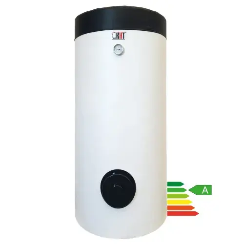 Bezpieczna płatność KHT BTM PREMIUM-400-WP-PU - STOJĄCY ZASOBNIK C.W.U. DO POMP CIEPŁA Z JEDNĄ WĘŻOWNICĄ 5,15 M2 W TWARDEJ IZOLACJI PU 60 MM 400 L