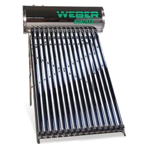 WEBER COMPACT NIERDZEWNY ZESTAW SOLARNY CIŚNIENIOWY 150L (Certyfikat PZH; stelaż; INOX) 01010330 Hit sprzedaży