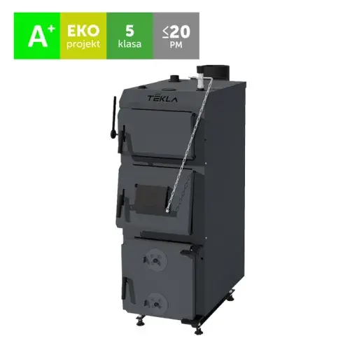 Cena promocyjna TEKLA EKOTEK - KOCIOŁ ZASYPOWY NA DREWNO 15 KW