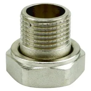 Luxor półśrubunek grzejnikowy niklowany 1/2" 2367 Ostatnie sztuki