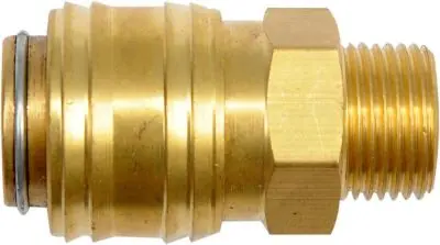 Bezpieczna płatność YATO SZYBKOZAŁĄCZE MOSIĘŻNE GWINT ZEWNĘTRZNY G3/8" YT-24095