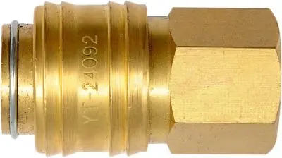YATO SZYBKOZAŁĄCZE MOSIĘŻNE GWINT WEWNĘTRZNY G1/4" YT-24092 Nie przegap