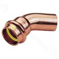 Bestseller CONEX ŁUK JEDNOKIELICHOWY 45ST. 15MM B PRESS GAS PG5040 0150000