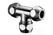 SCHELL ZŁĄCZE TRÓJNIKOWE 3/8"X3/8"X3/8" 10MM 3X ZACISK 064550699 Tani