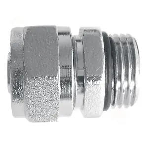 Do wyczerpania zapasów FERRO ZŁĄCZKA ZACISKOWA DO RUR WIELOWARSTWOWYCH 16X1/2" NIKLOWANA ZL1601N