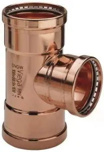 Bezpieczna płatność VIEGA TRÓJNIK SC 108,0X88,9X108,0 2418XL PROFIPRESS 477042