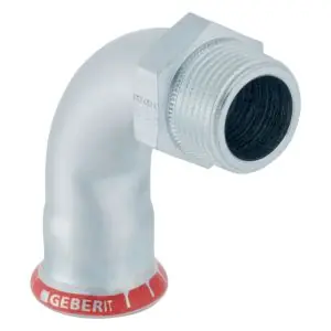 GEBERIT KOLANO PRZEJŚCIOWE 90 ST. GZ D22-R 3/4 MAPRESS C-STAHL 20507 Wyprzedaż