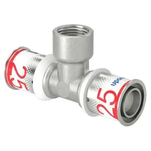 Uponor trójnik GW 25-Rp1/2"FT-25 S-Press Plus 1070598 Nie przegap