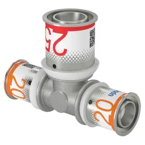 Darmowy zwrot Uponor trójnik redukcyjny 20-25-20 S-Press Plus 1070571