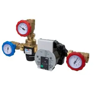 Bezpieczna płatność Esbe termoregulator SFK121 z regulacją temperatury VTC422 DN25 G 1" 50-70st. C 55021100