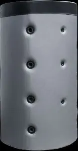 Obniżka ceny GALMET ZBIORNIK BUFOROWY Z WĘŻOWNICĄ SPIRALNĄ CZARNY 800L SG(B) 71-800600