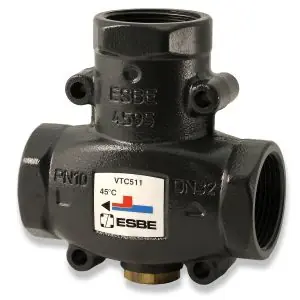 Esbe zawór temperaturowy VTC511 Rp 1 1/4" DN32 70st. C Kvs 14 51020900 Zamów teraz