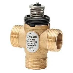 Niska cena Esbe zawór 3-drogowy VLG132 do klimakonwektora DN20 G 3/4" Kvs 2,5 21501600