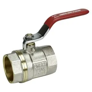 Oferta czasowa MELSCHER ZAWÓR KULOWY WODNY Z DŁAWIKIEM W-W Z RĄCZKĄ 1 1/4" 1566