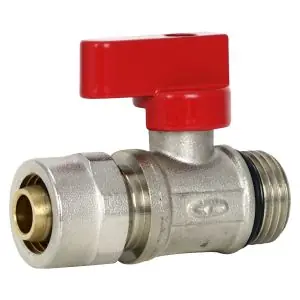 ZAWÓR KULOWY MINI 1/2"X1/2" 1/2"X16 PEX 1509 Tani