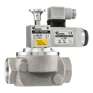 Niska cena GAZEX ZAWÓR ZB-20 ODCINAJĄCY GAZ GW 3/4‘‘ 12V GRZYBKOWY