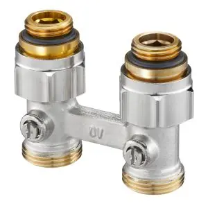 Cena promocyjna OVENTROP PODWÓJNE PRZYŁĄCZE MULTIFLEX F ZB-Z ODCIĘCIEM 1/2GZX3/4GZ MOSIĄDZ NIKLOWANE 1015883