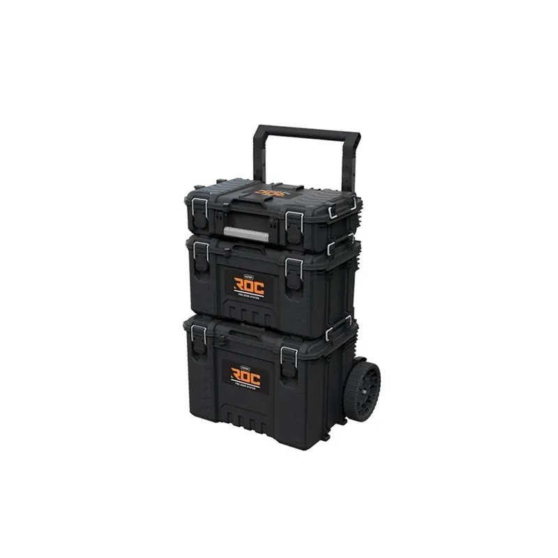 KETER Zestaw 3 skrzynek ROC Pro Gear 2.0 1080& Darmowy zwrot