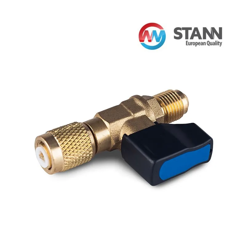 Zawór odcinający do węża serwisowego 1/4" x 1/4"F STANN Oferta czasowa