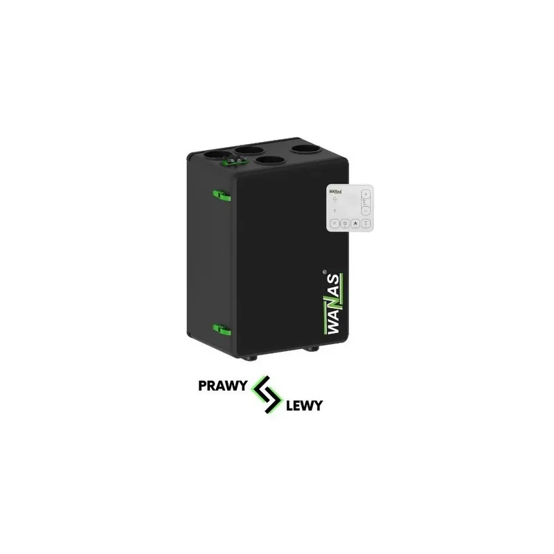 Rekuperator Wanas Black 300V XF B300VXF Szybka wysyłka