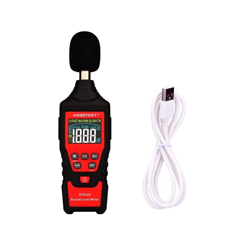 Cyfrowy miernik głośności decybeli Habotest HT622B Oferta